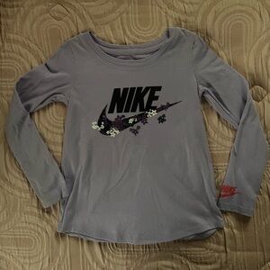 Nike Women's Purple Long Sleeve Tee